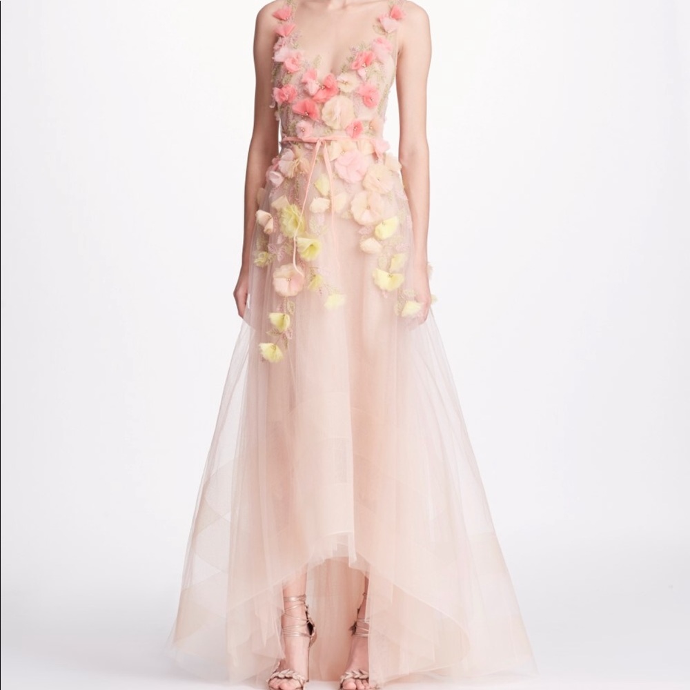 Marchesa notte dress sz4 - Picture 3 of 8